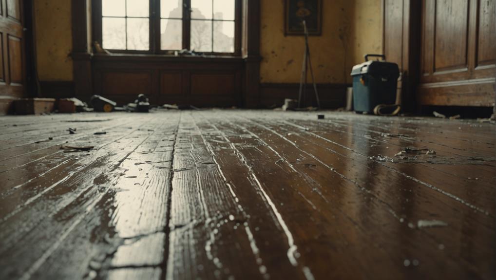 Professional water damage restoration process in Decatur GA